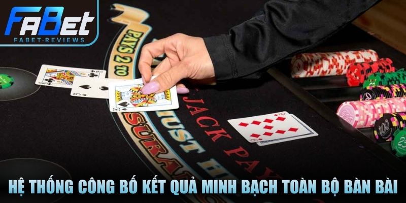 Luật chơi game bài áp dụng chuẩn tại nền tảng trực Tuyến Hệ thống công bố kết quả minh bạch cho toàn bộ bàn bài